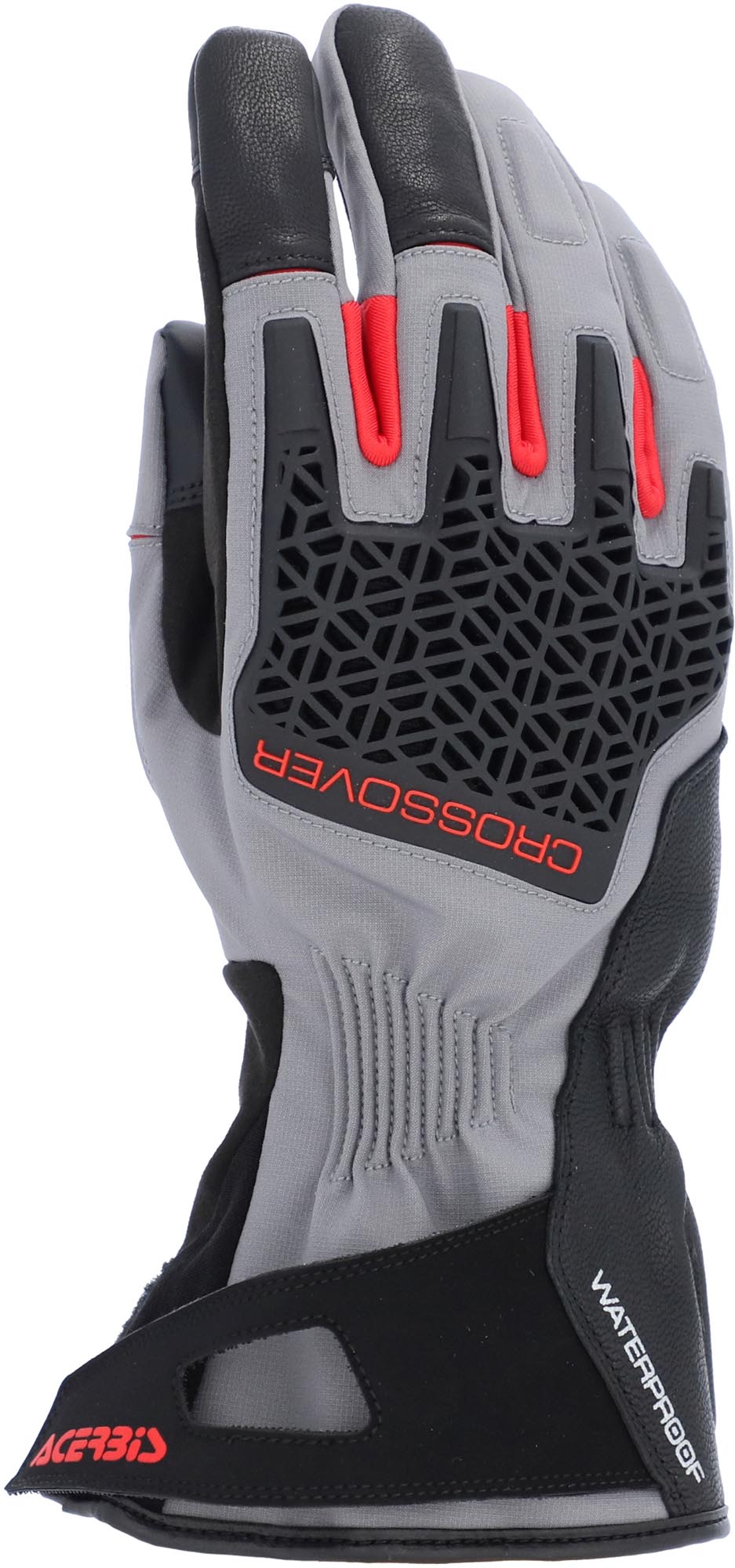 Acerbis Crossover WP waterproof Ladies Motorcycle Gloves black/grey M Figure 6