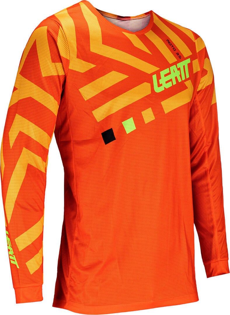 Leatt 3.5 Ride Pattern 2024 Conjunto de Camisetas e Calças de Motocross Laranja 3XL Figura 7