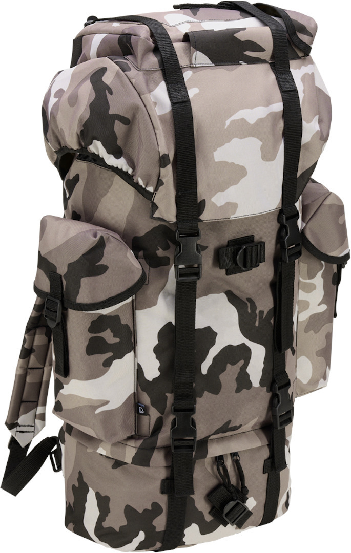 Brandit Nylon Rucsacul gri/negru Figura 1