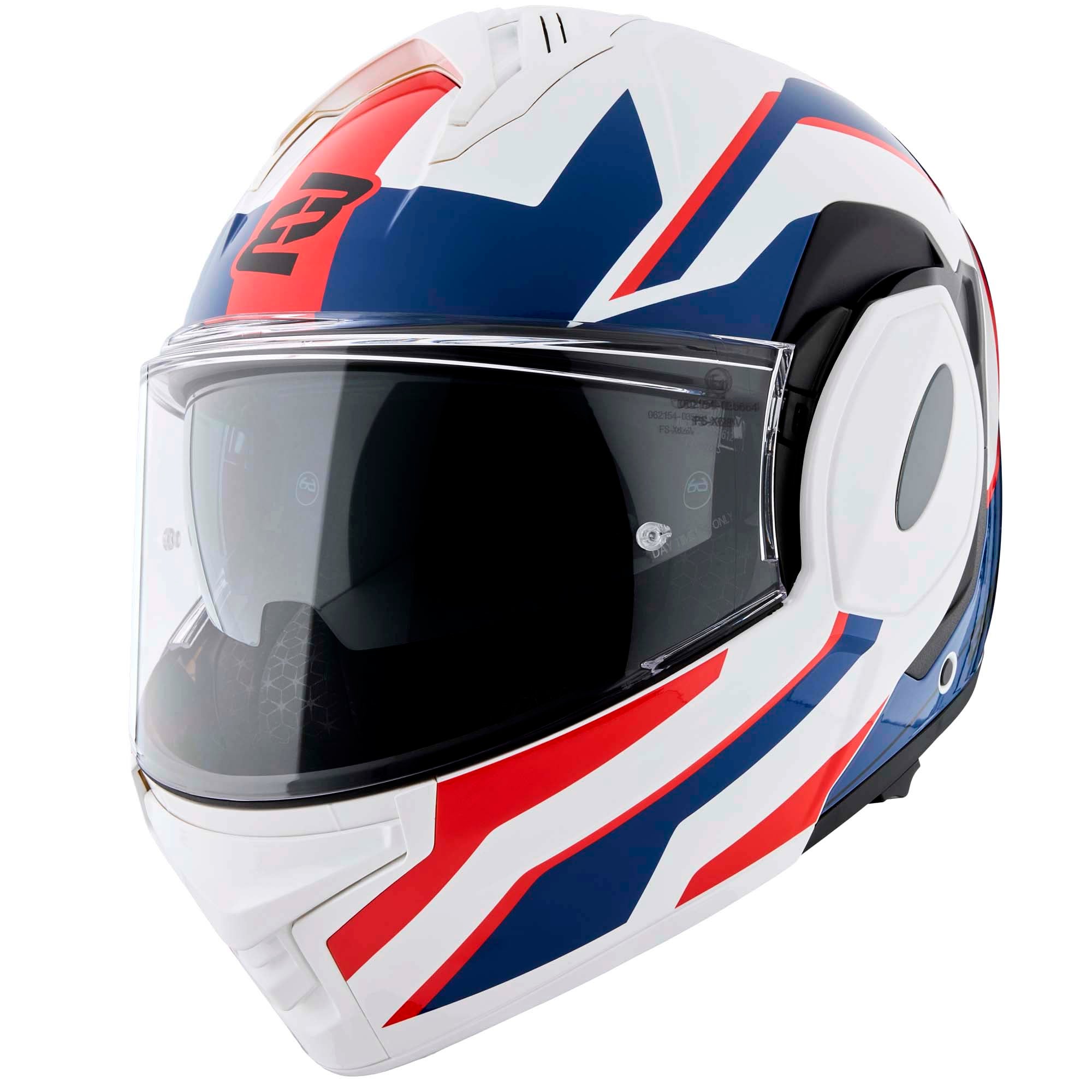 Bogotto FS-X600 Vyda Helmet white/red/blue S Figure 2