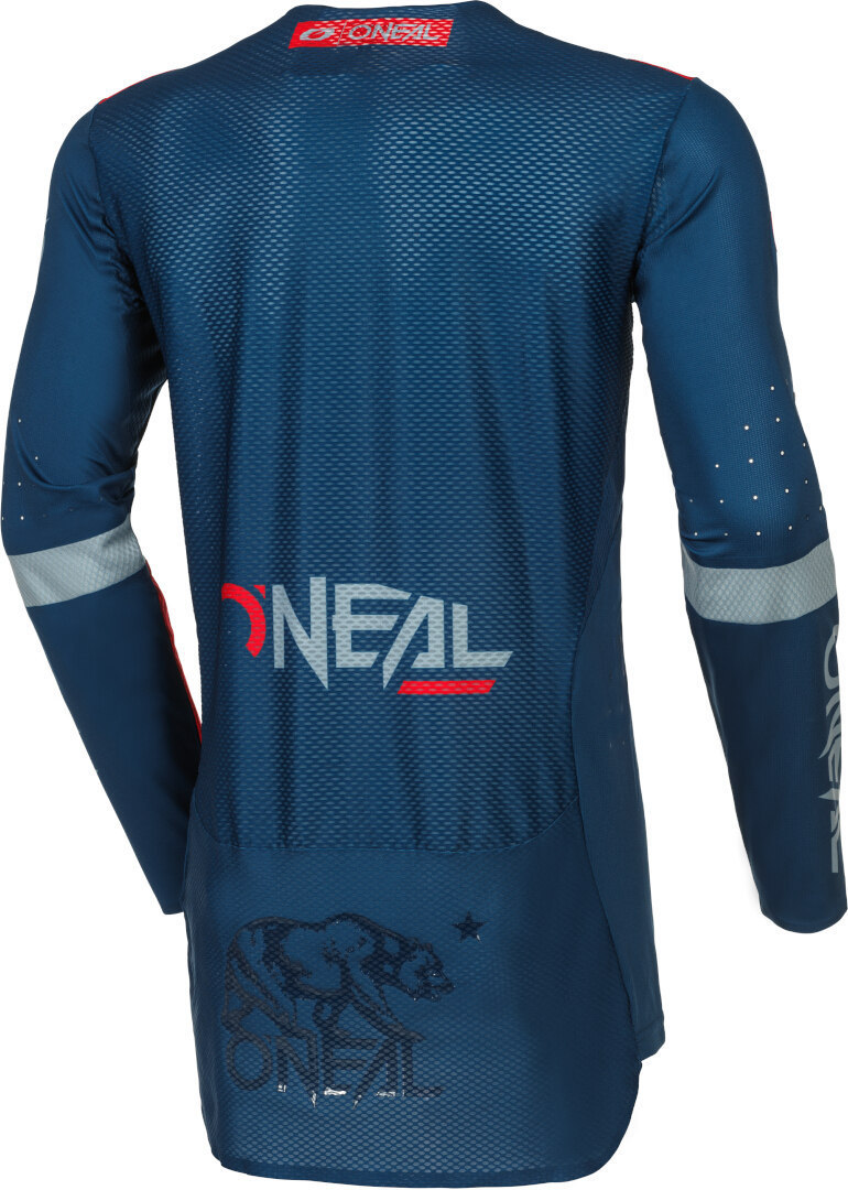 Oneal Prodigy Five Three Motocross trøje blå/rød XL Figur 2