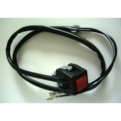 SHIN YO Universal Schalter eckig (Typ Taster) für Engine Stop, Hupe Figura 1