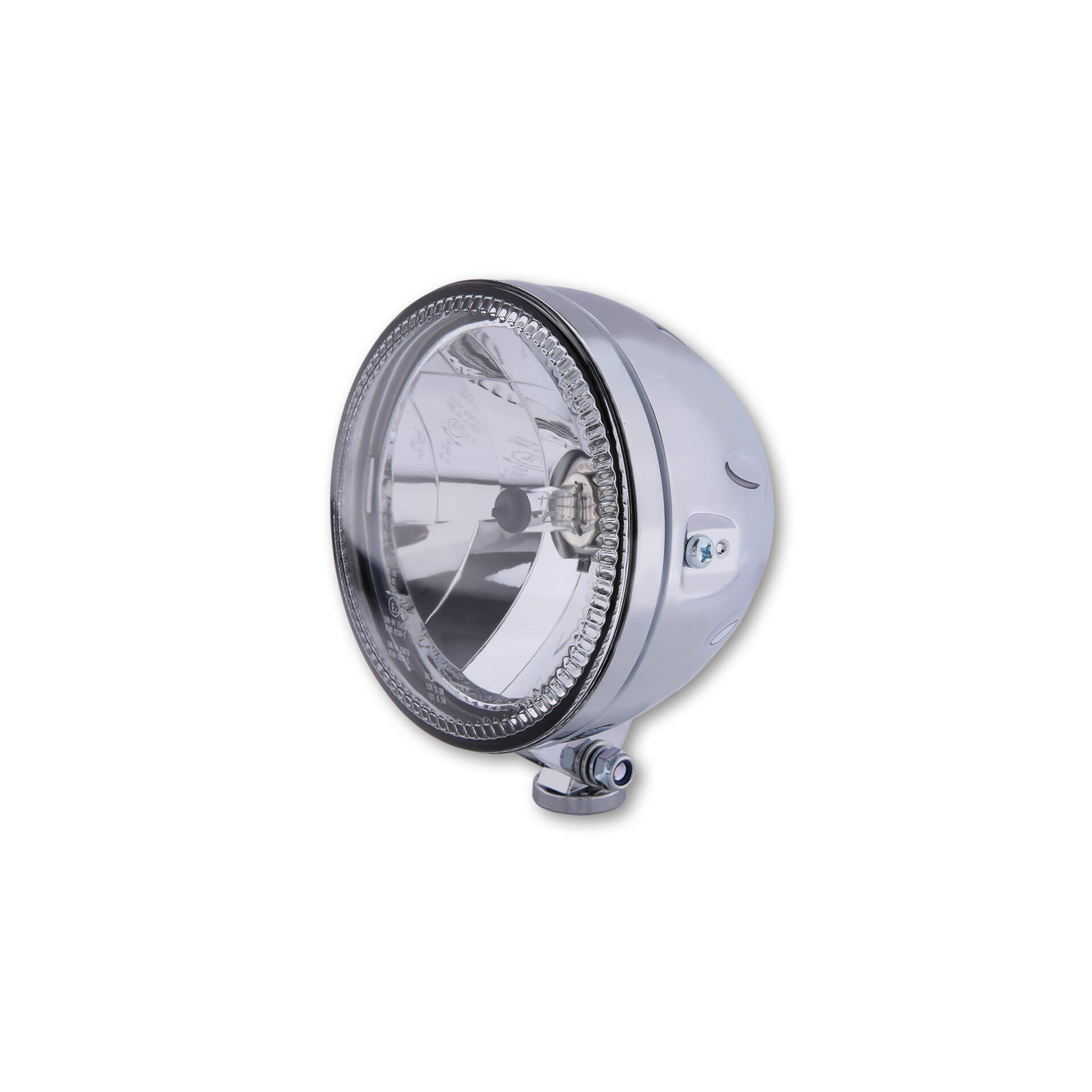 HIGHSIDER 5 3/4 Zoll Hauptscheinwerfer SKYLINE, LED Standlichtring Chrome Figura 1 HIGHSIDER 5 3/4 Zoll Hauptscheinwerfer SKYLINE, LED Standlichtring Chrome Figura 1