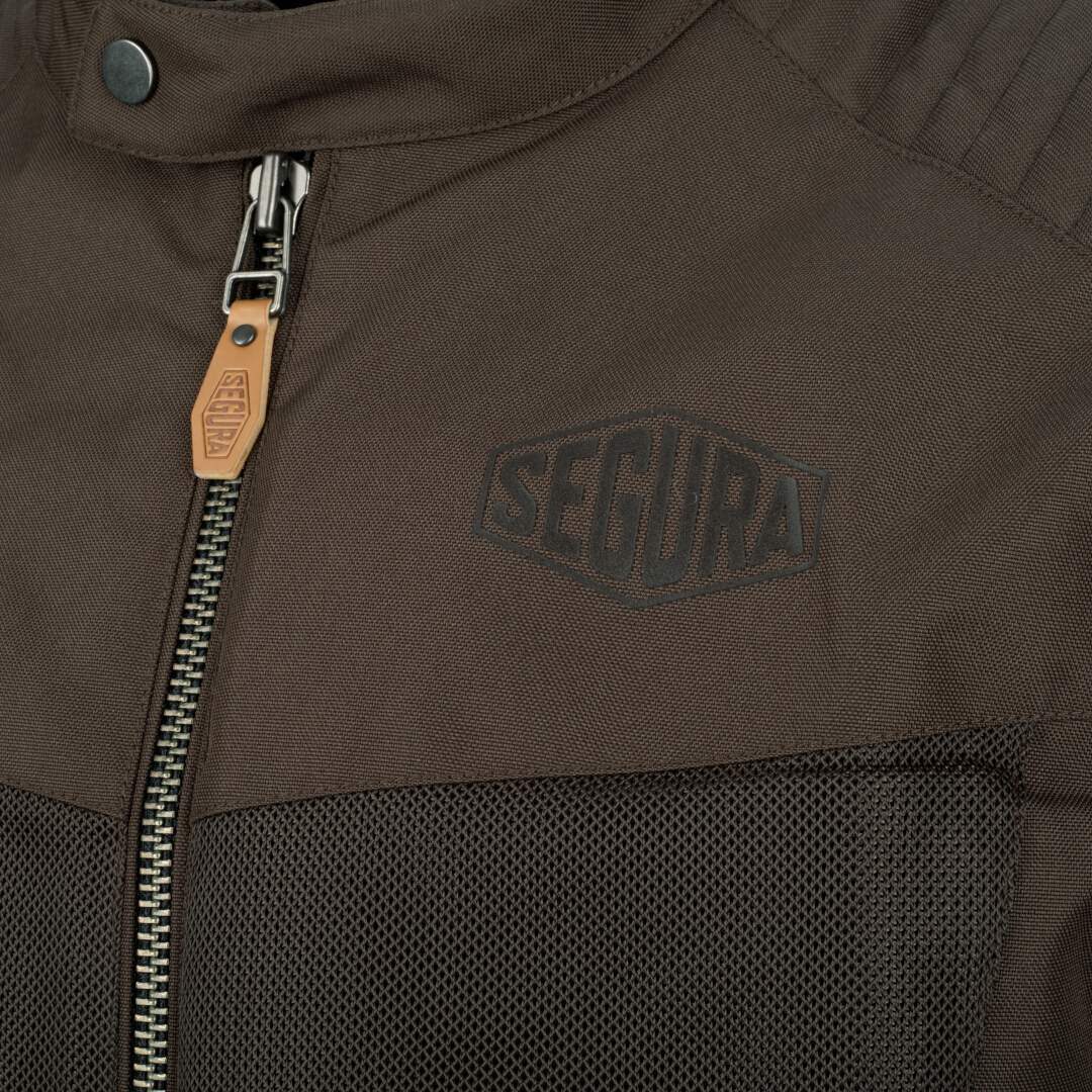 Segura Dikinson Motorcycle Textile Jacket brown XL Figure 4