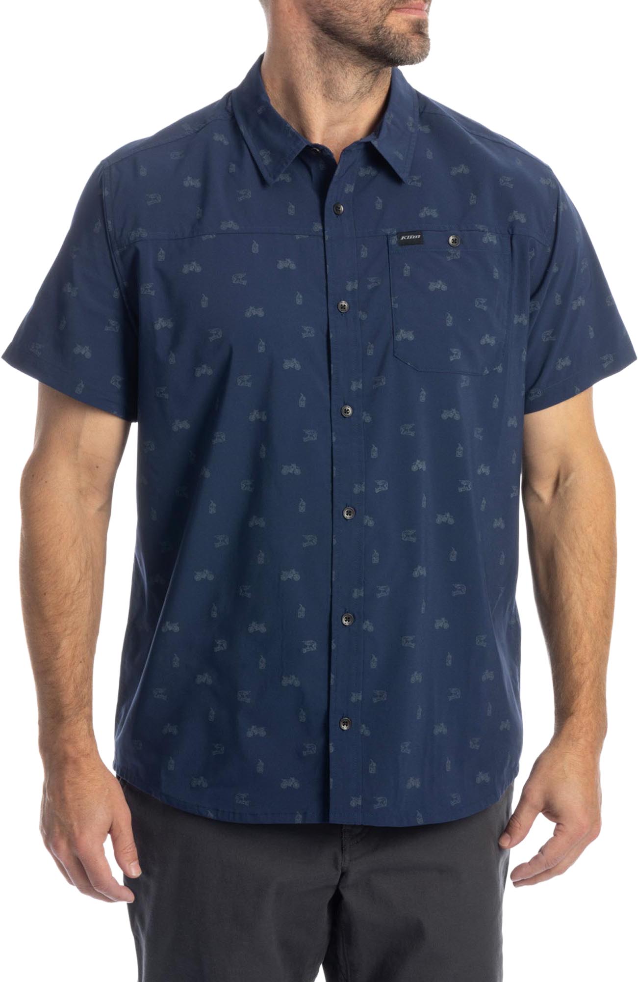 Klim Rambler Stretch Shirt blue M Figure 1
