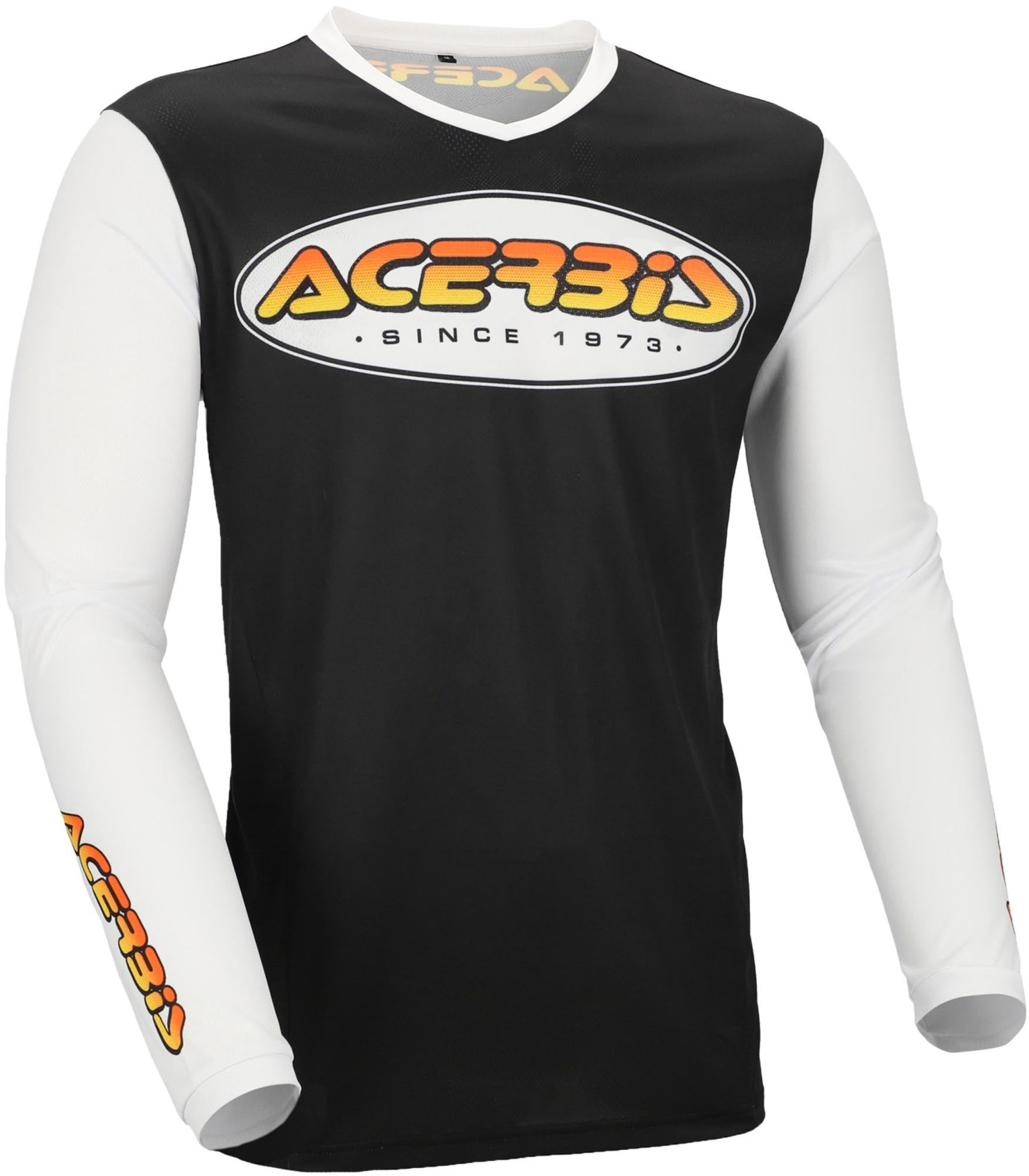 Acerbis MX J-Track Inc 2.0 Retro Motocrosstrøje M Figur 1