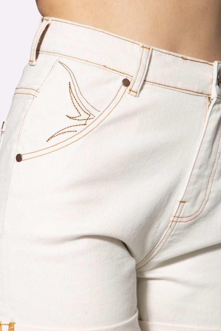 Queen Kerosin Denim Dámské šortky 30 Obrázek 2