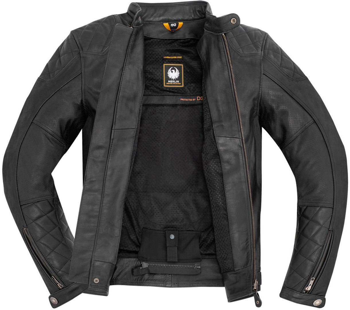 Merlin Cambrian Motorrad Lederjacke M Abbildung 4