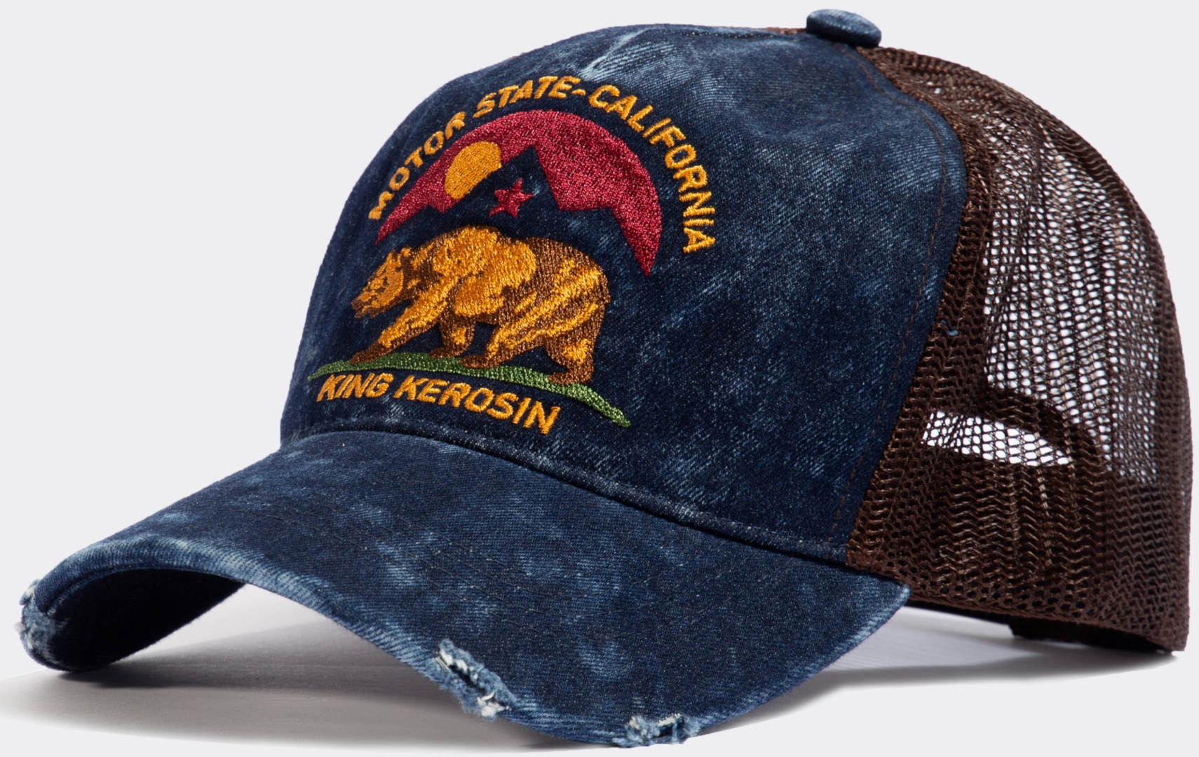 King Kerosin Motor State California Trucker Cap Figure 1