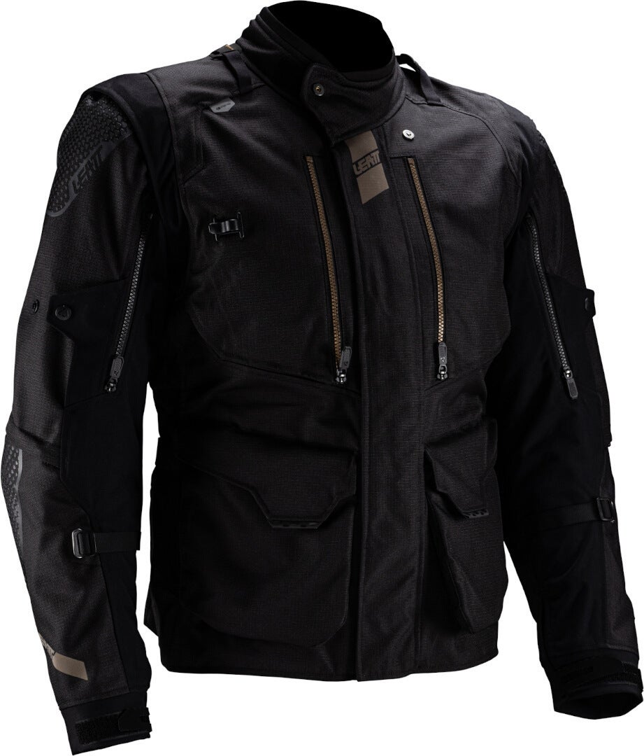 Leatt ADV Multitour 5.5 waterproof Motorcycle Textile Jacket black XXL Figure 1