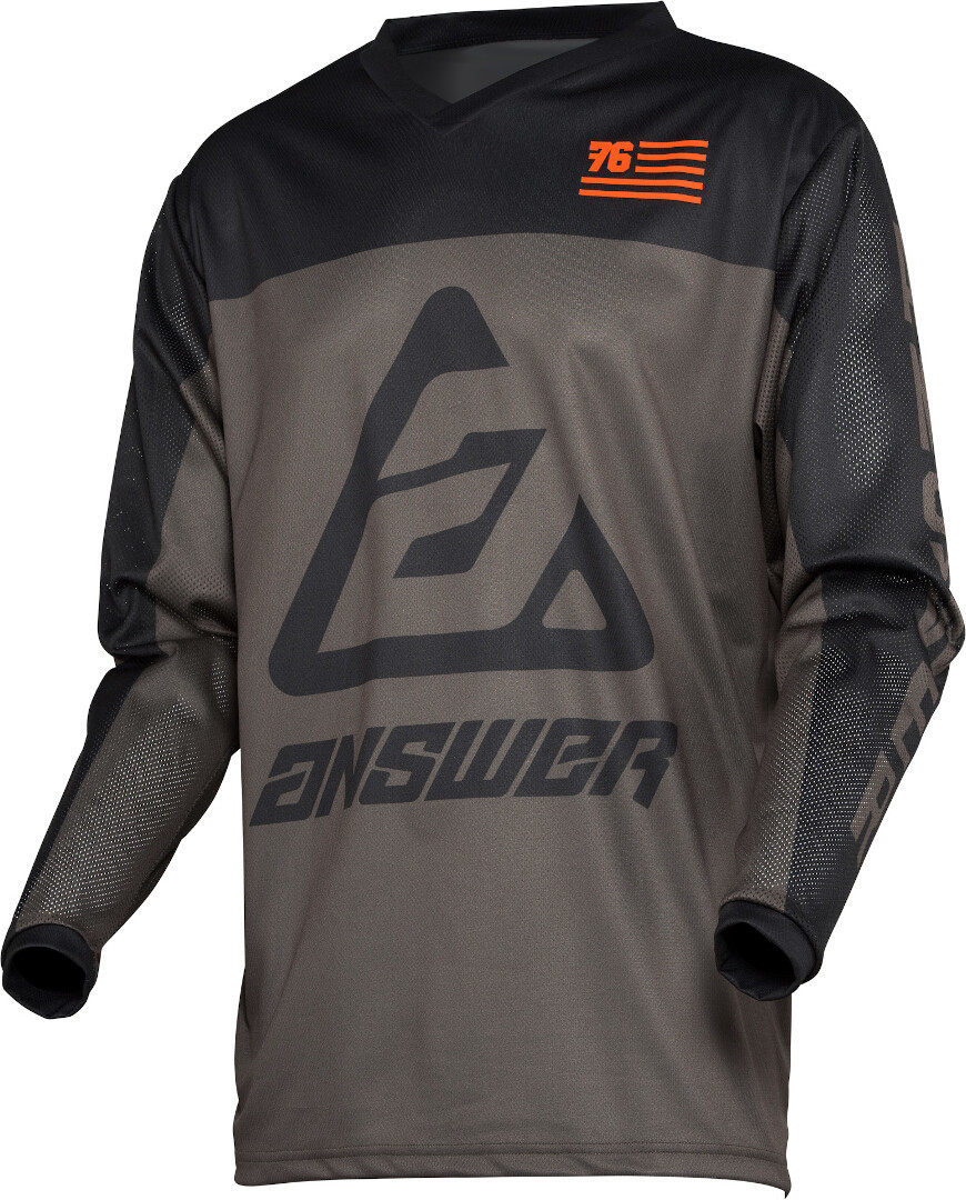 Answer Arkon OPS Motocross Jersey gris/negro M Figura 1