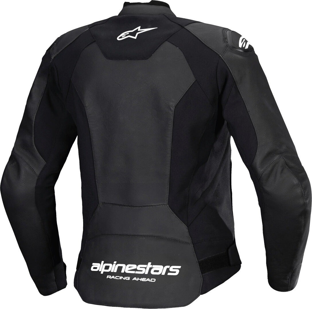 Alpinestars Stella Faster V3 Dame Motocykel Læder Jacke Sort/hvid 40 Figur 2