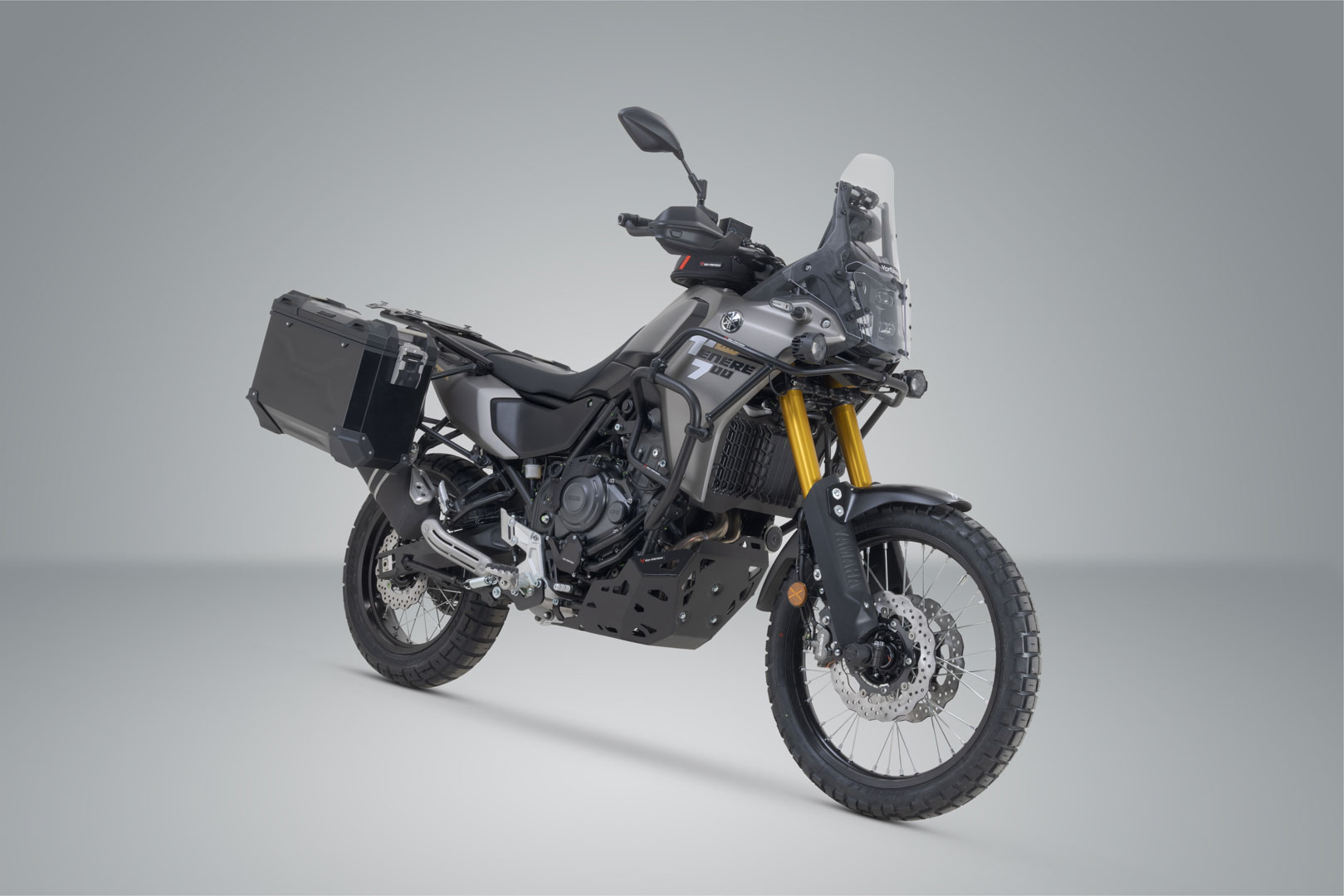 Sistem de carcasă din aluminiu SW-Motech TRAX ADV - Negru. 45/37 l. Modele Yamaha Ténéré 700 (19-). Figura 2
