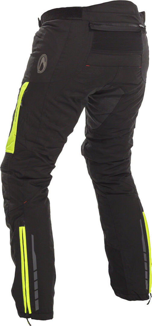 Richa Colorado vattentät Damer Motorcykel Textil Byxor svart/gul XS Figur 2