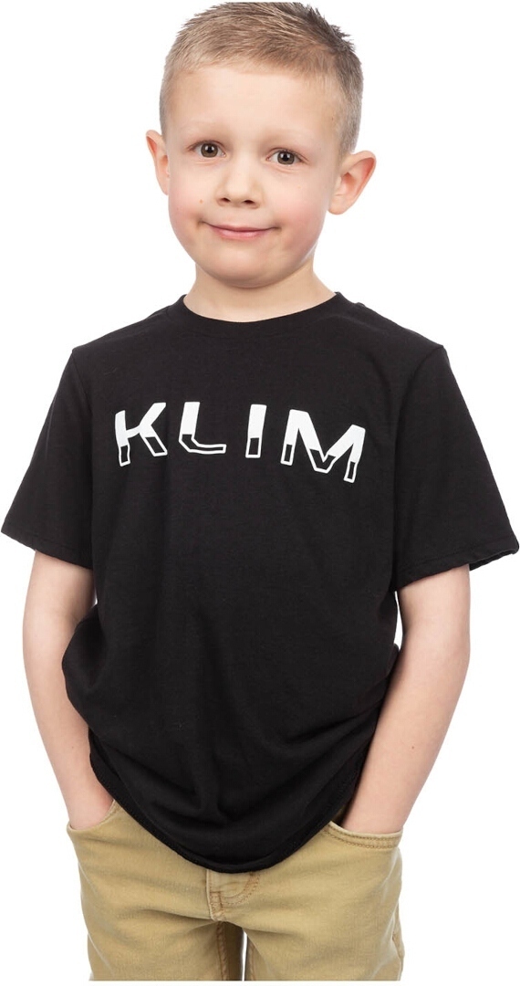 Klim Petrol Tri-Blend T-shirt barn svart/vitt JA Figur 1
