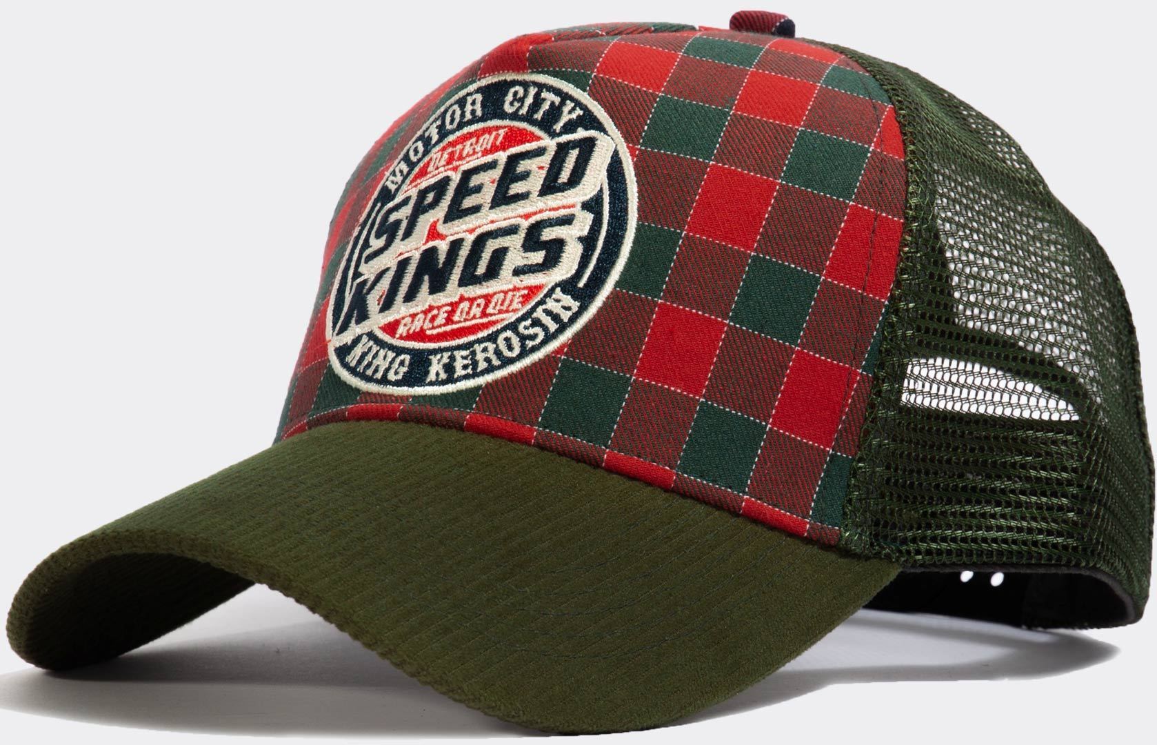 King Kerosin Detroit Speed Kings Trucker Casquette Figure 1