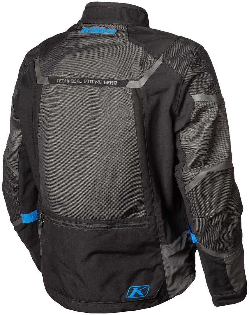 Klim Baja S4 Motorcycle Textile Jacket black/grey L Figure 6