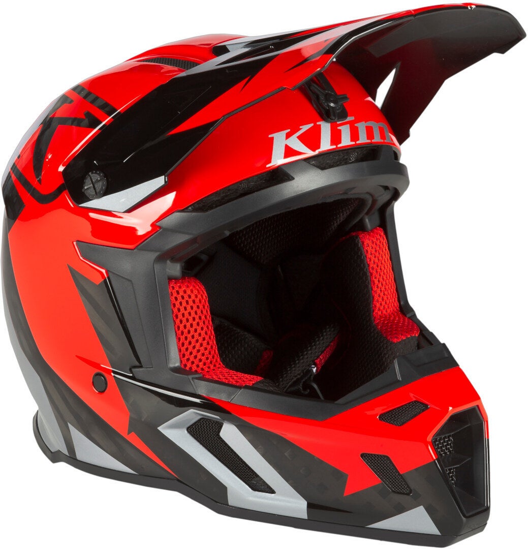 Klim F5 AMP Casco Motocross nero/rosso XXXL (64/65) Figura 3