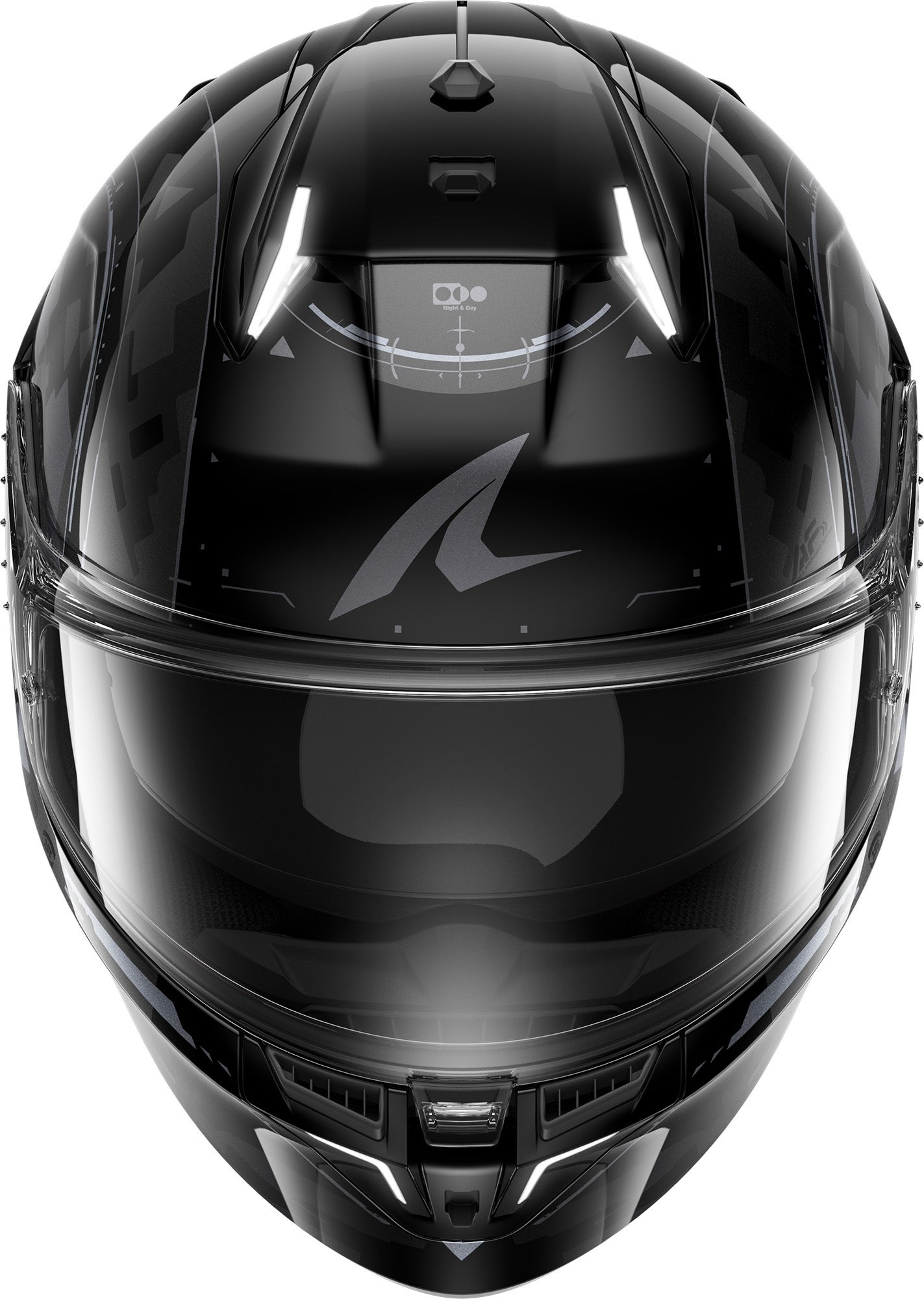 Shark Skwal i3 Gang Casque noir/anthracite/argent M (57/58) Figure 3