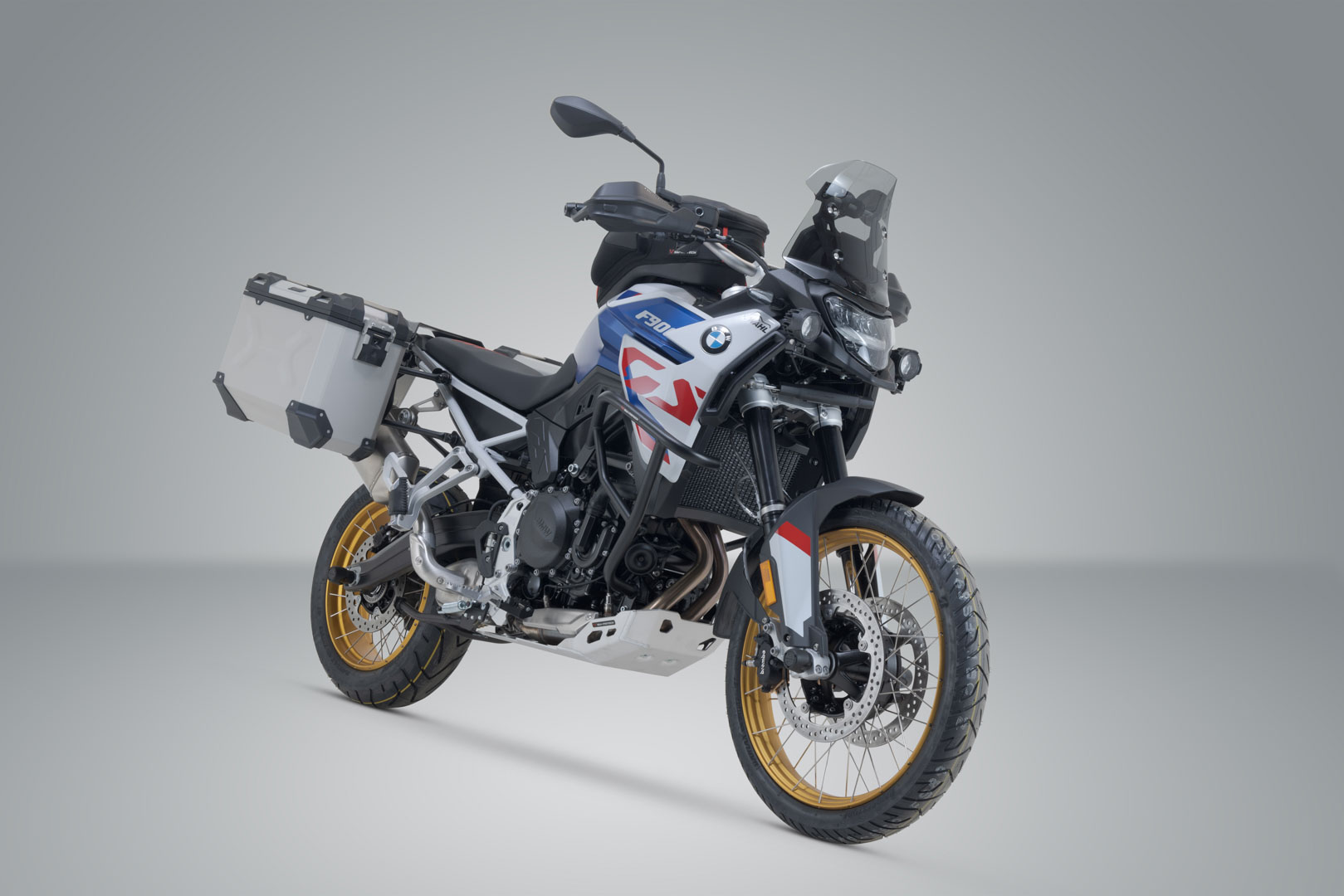 Sistem de carcasă din aluminiu SW-Motech TRAX ADV - Argintiu. 45/37 l. BMW F 900 GS (23-). Figura 2