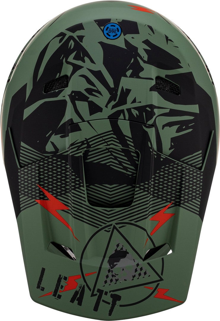 Leatt 2.5 Motocross hjelm sort mat/grøn L (59/60) Figur 2