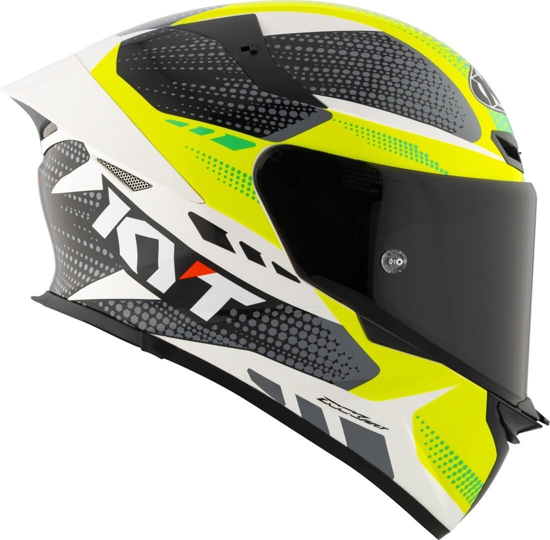 KYT TT-Revo Gear Hjelm sort/gul XL (61/62) Figur 3