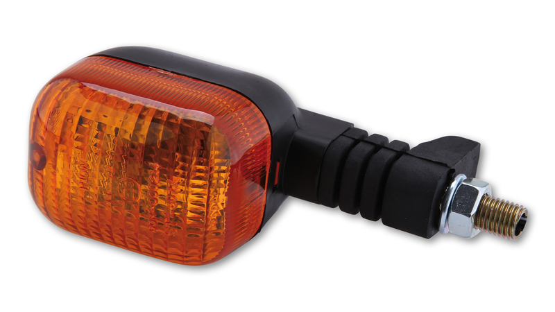 HIGHSIDER Smart Duc-Style Lampa Indikator Kropp Svart / Lins Orange (1st), Fram Höger & Bak Vänster Figur 2