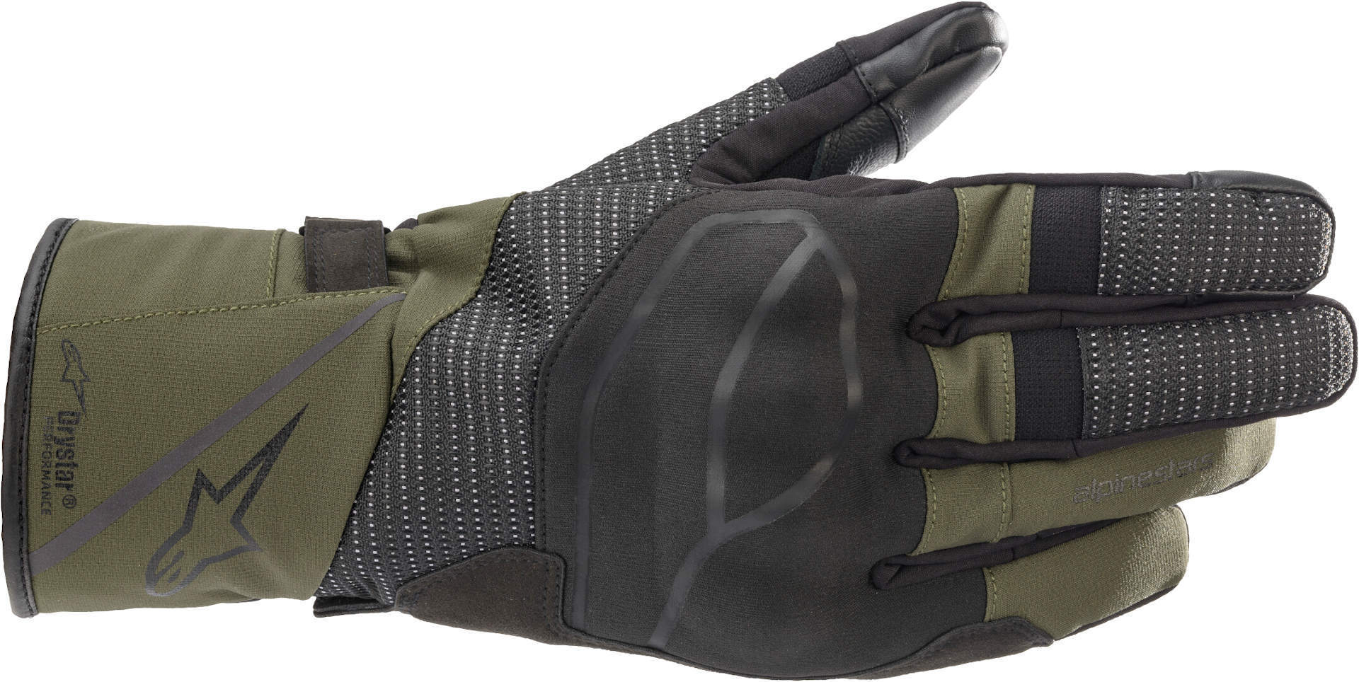 Alpinestars Andes V3 Drystar Motorcykel Handsker sort/grøn M Figur 1