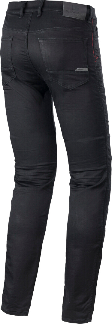 Alpinestars Cerium Tech-Stretch Riding Jeans da moto nero 38 Figura 2