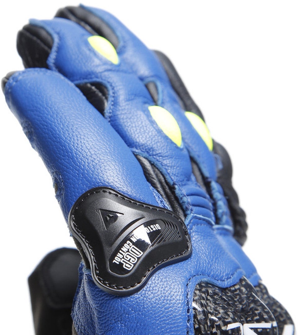 Dainese Carbon 4 Short Motorcykelhandsker blå/sort S Figur 11