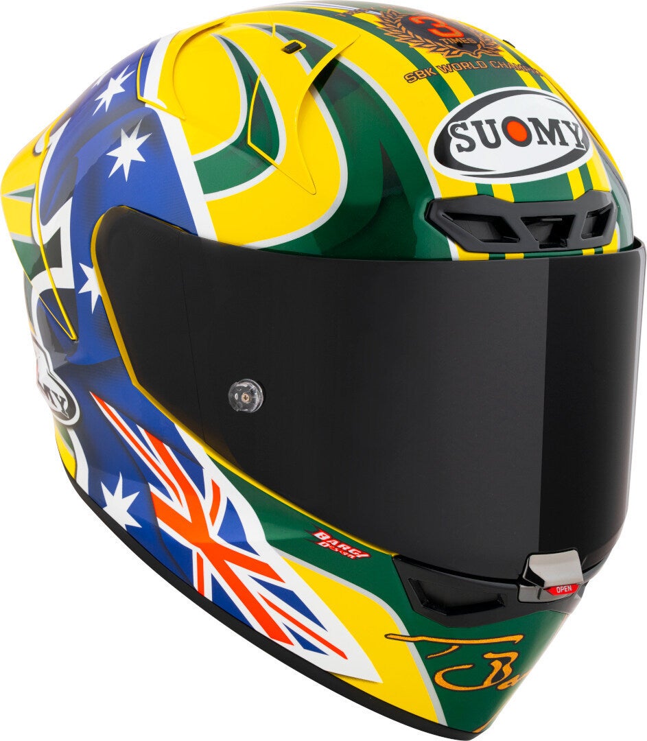 Suomy S1-XR GP Troy Bayliss Replica 2005 FIM E06 Casco XL (61/62) Figura 3