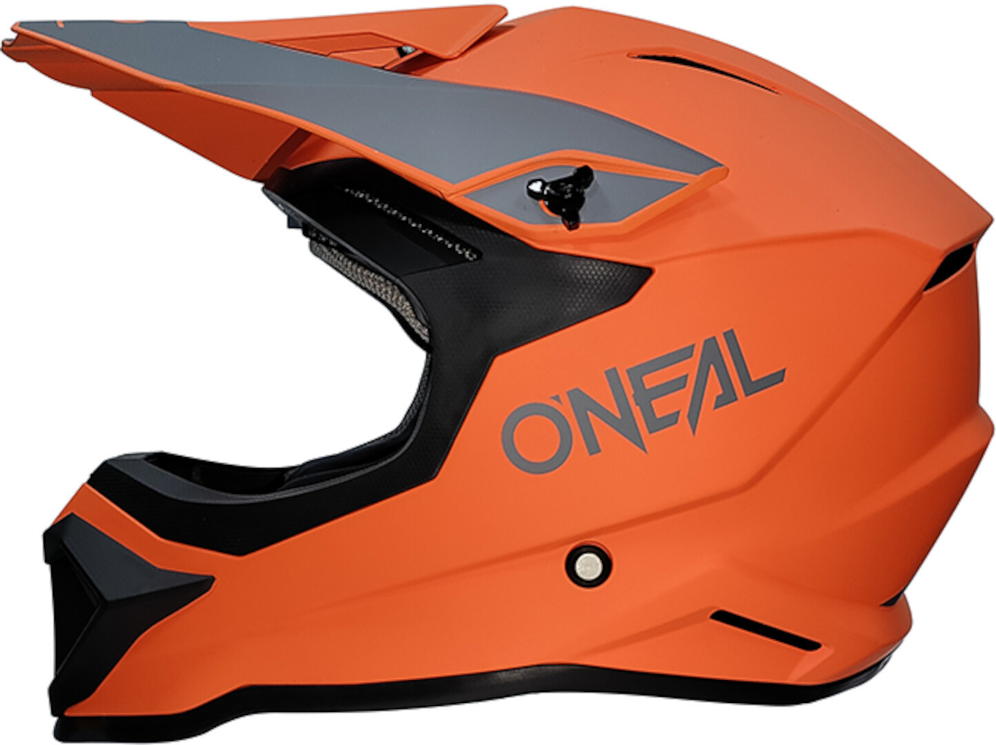 Oneal 1SRS Solid Motocross Helm orange matt M (57/58) Abbildung 1