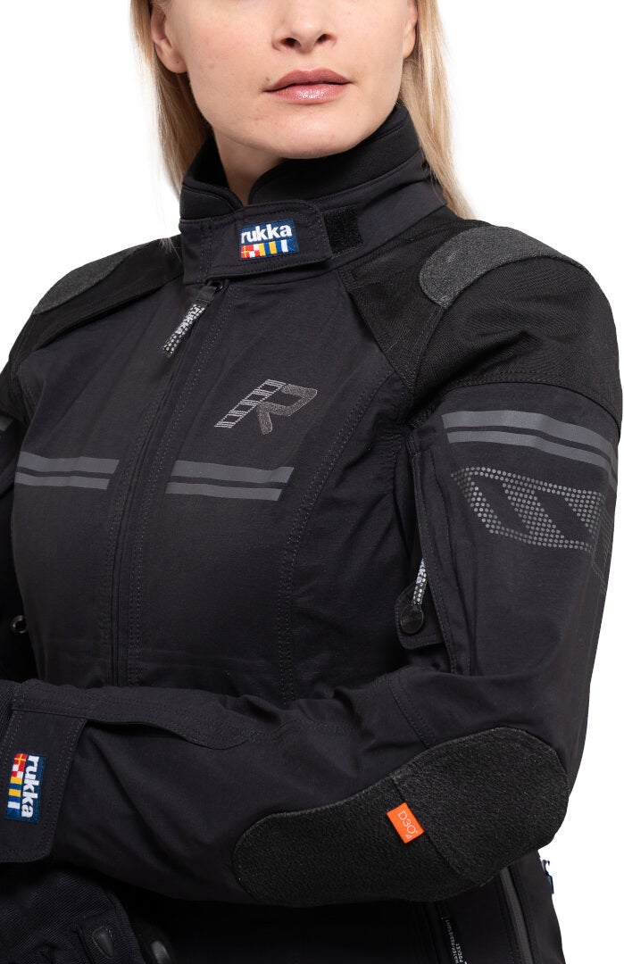Rukka Armatou-R veste textile de moto pour dames imperméable à l’eau noir 44 Figure 6