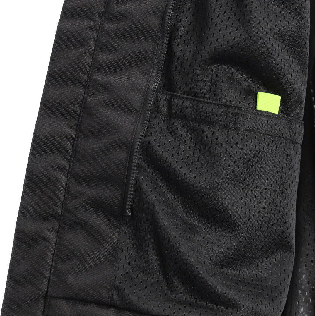 Acerbis Ramsey Vented 2.0 Mesh Motorcycle Textile Jacket black/yellow XL Figure 2