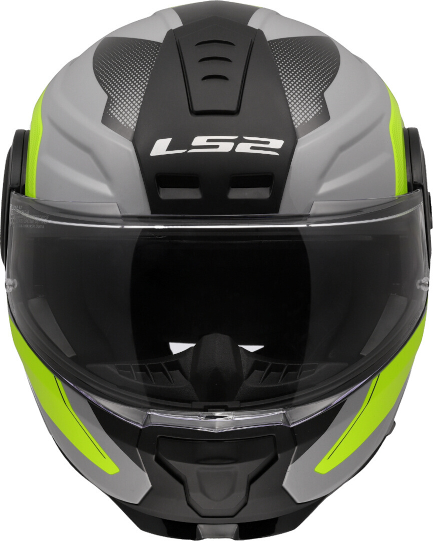 LS2 FF902 Scope II Duria Casco Grigio/Giallo neon L (59/60) Figura 7