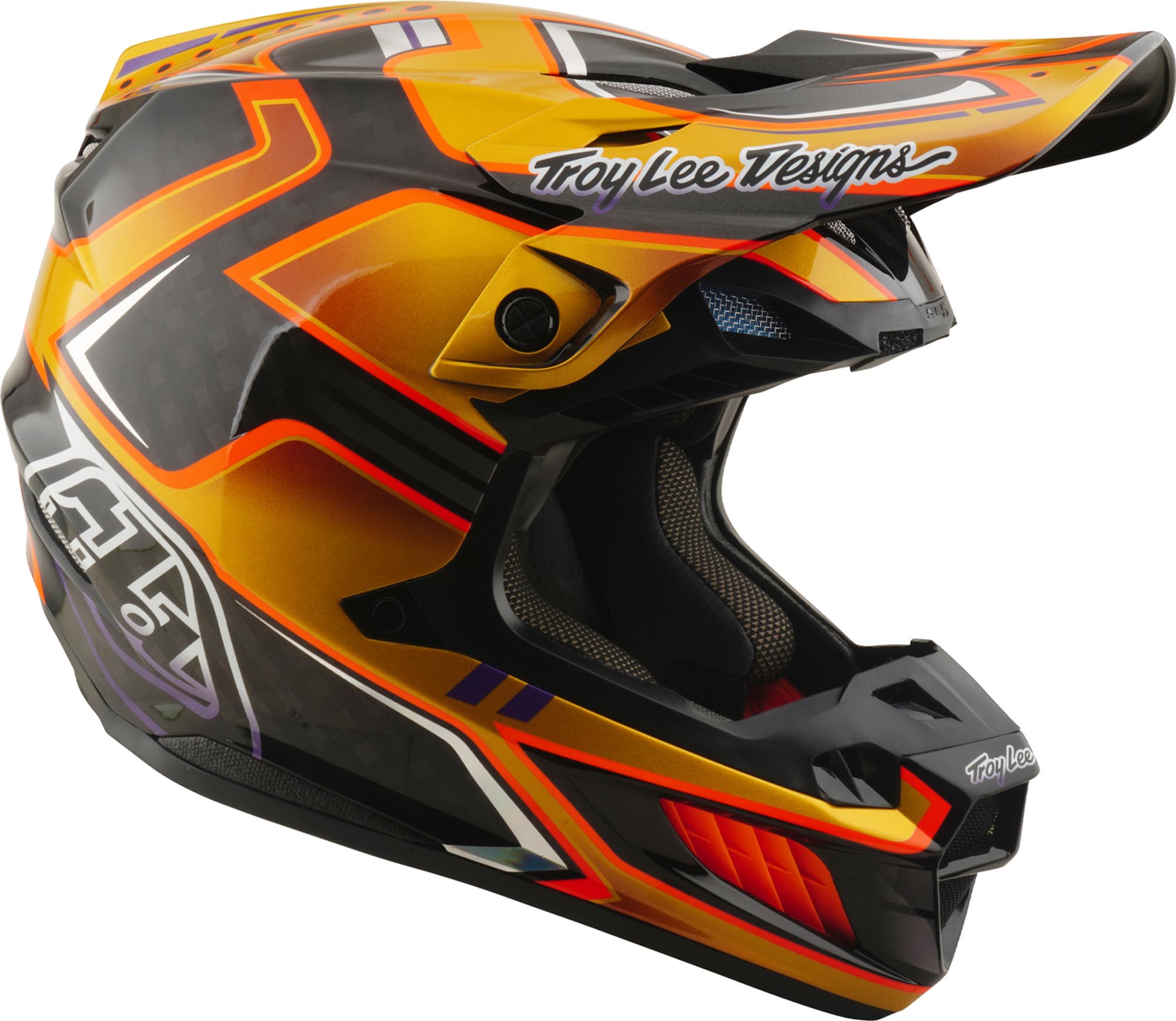 Troy Lee Designs SE5 Carbon MIPS Crest Kask motocrossowy L (58/59) Rysunek 2
