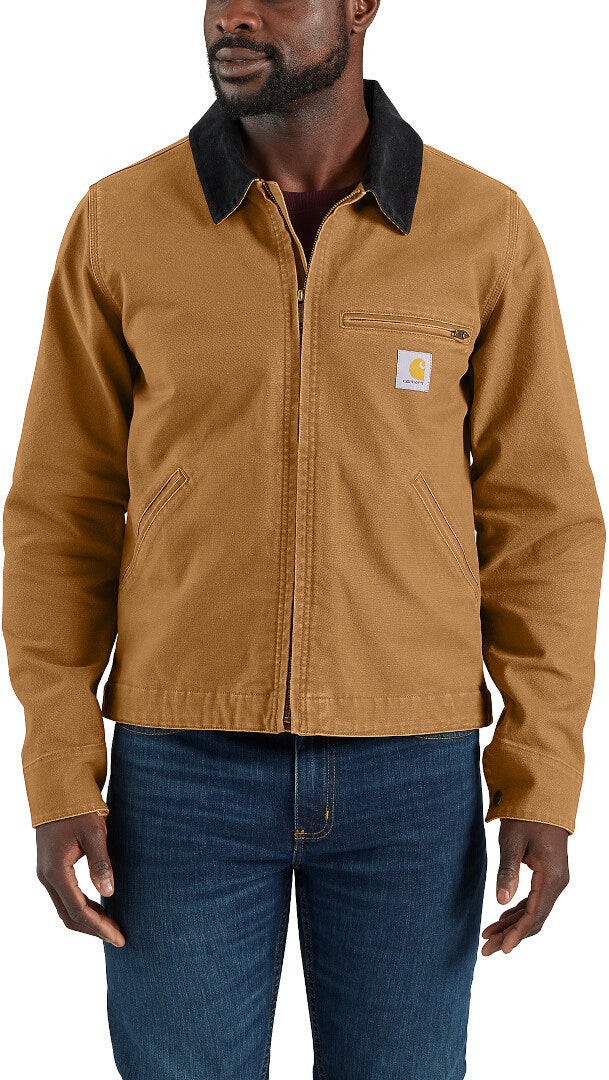 Carhartt Rugged Flex Relaxed Fit Duck Detroit Яке светлокафяв XXL Фигура 5