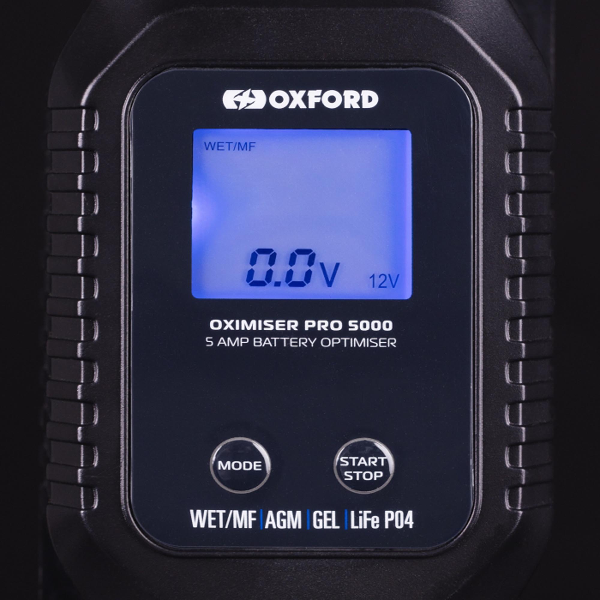 Oxford Oximiser Pro 5000 Battery Charger EU Plug Figure 3