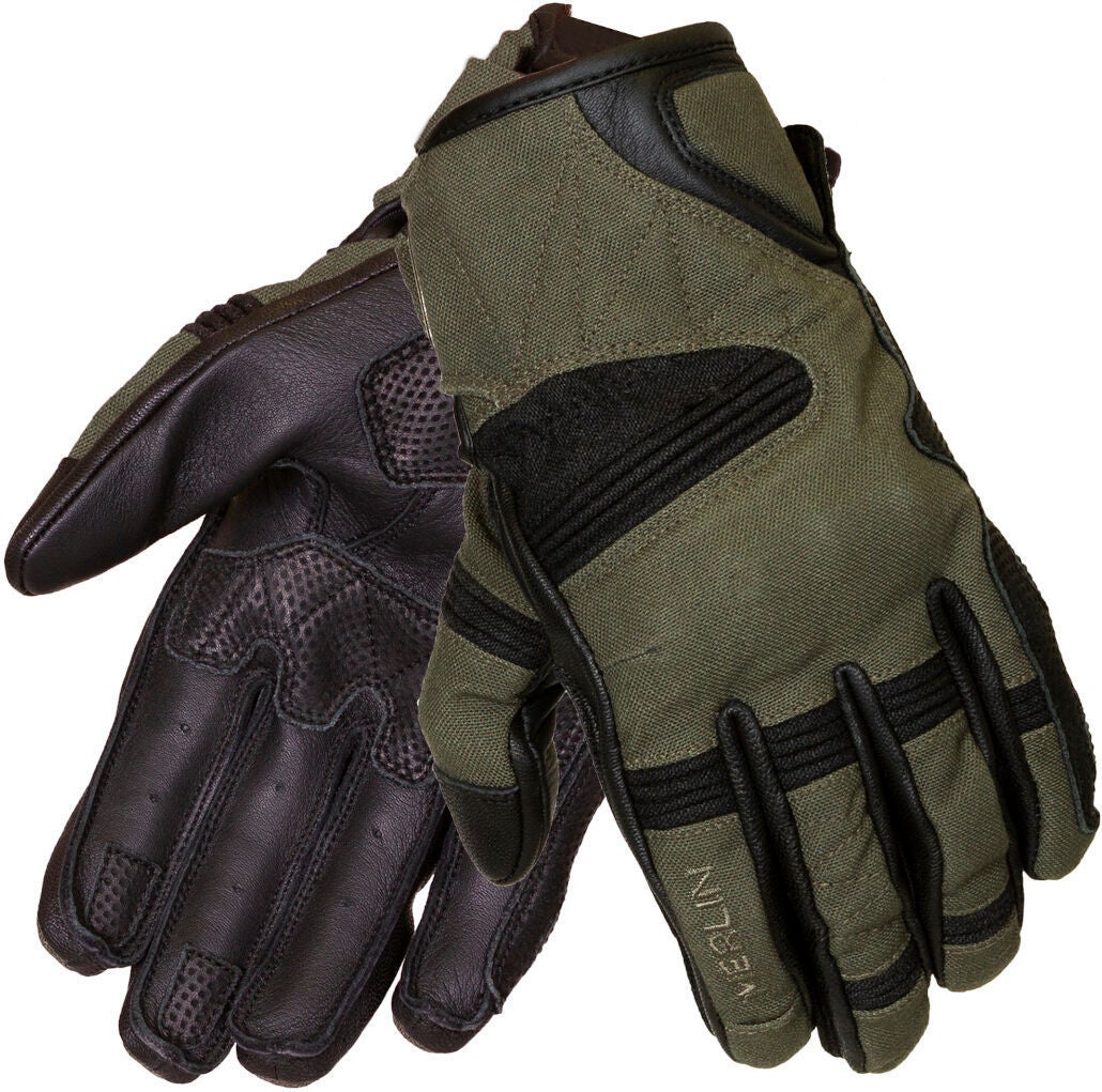 Merlin Mahala Raid D3O Ladies Motorcykel handsker Sort/Khaki S Figur 1