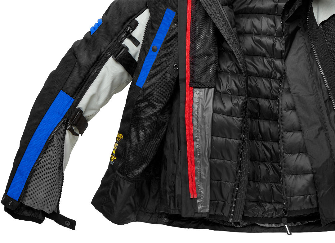 Spidi Modular Veste Textile moto Gris/bleu L Figure 2