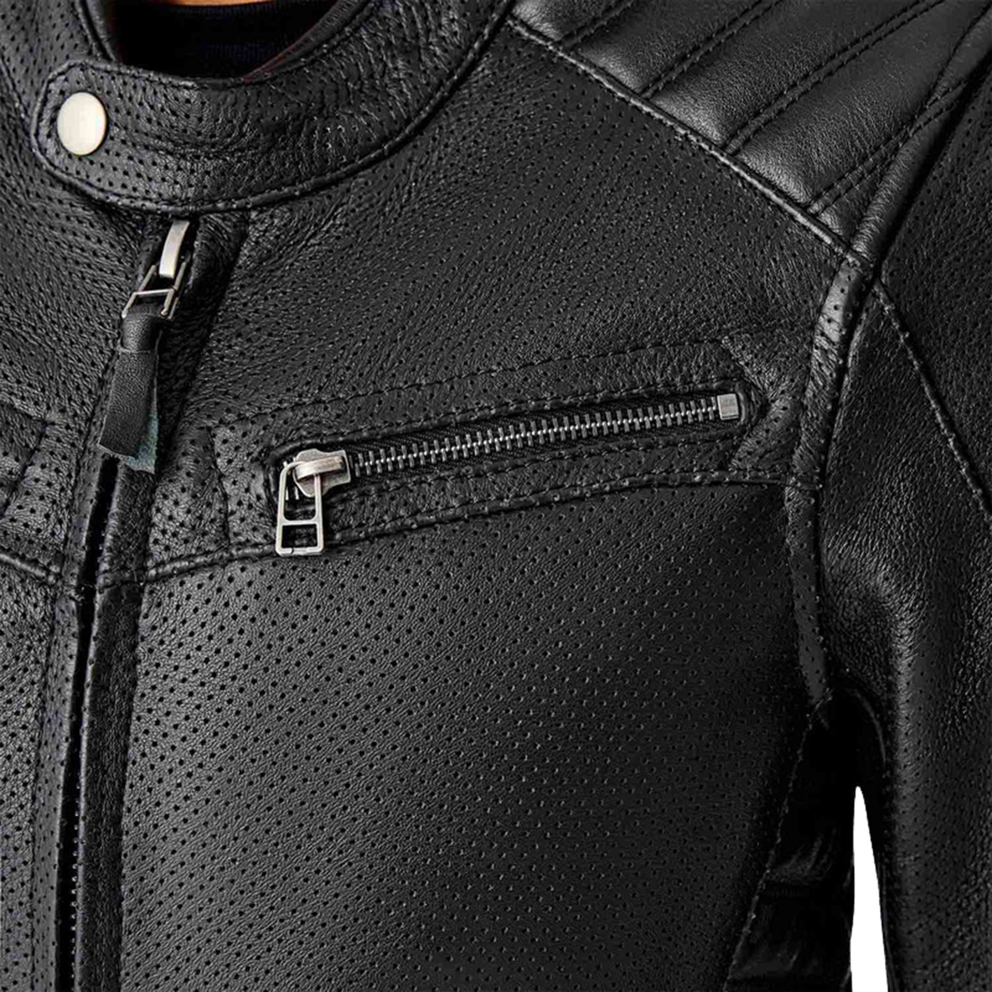 RST Roadster Air D3O Ladies Motorcycle Leather Jacket black 20 Figure 3