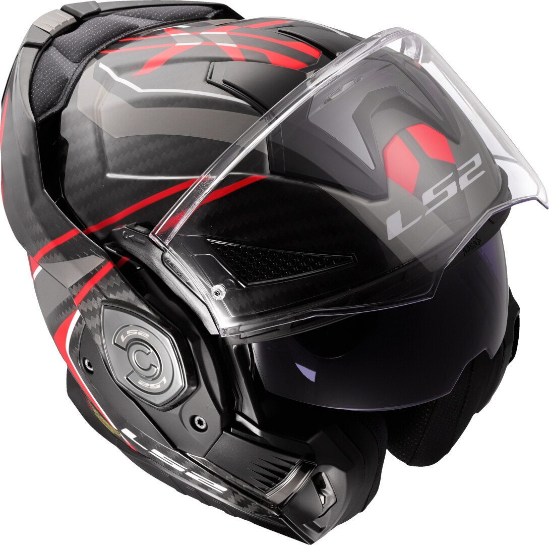LS2 FF901 Advant X Carbon Future II Casco rojo M (57/58) Figura 13