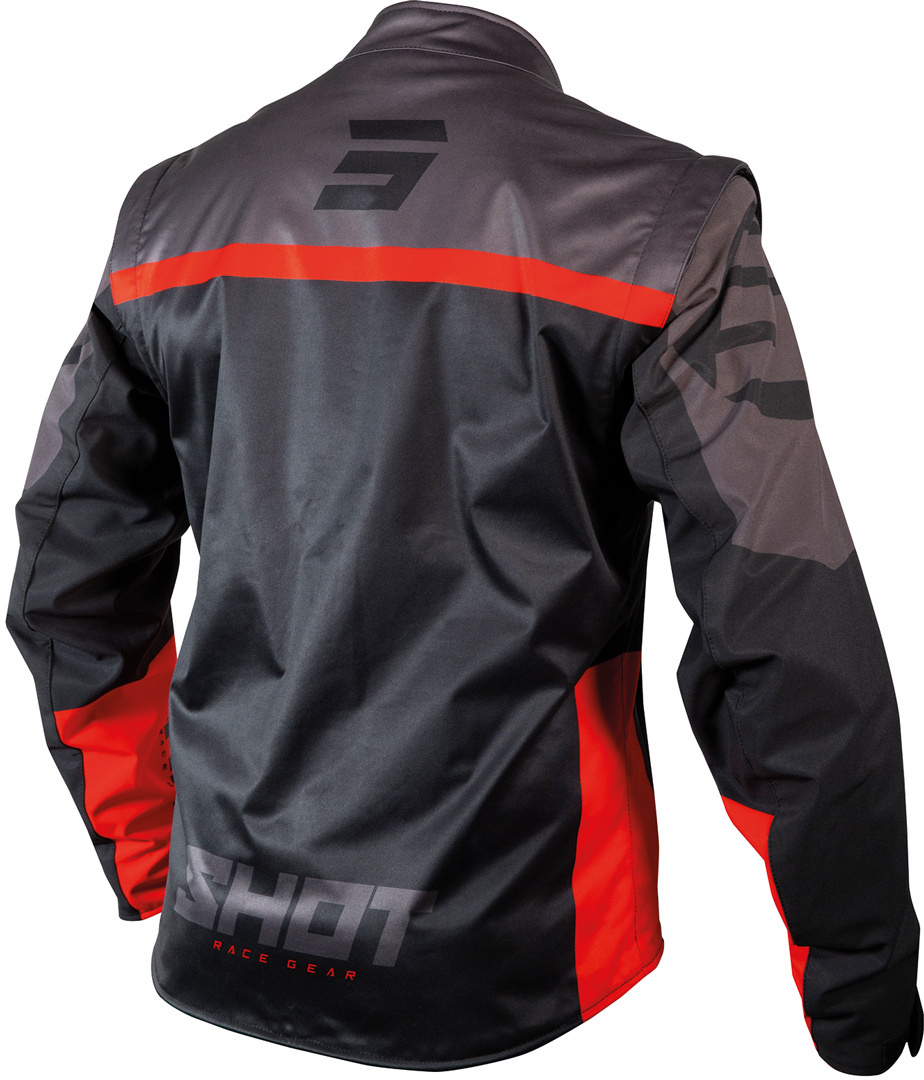 Shot Softshell Lite 2.0 Motocross Jacket black/red L Figure 2