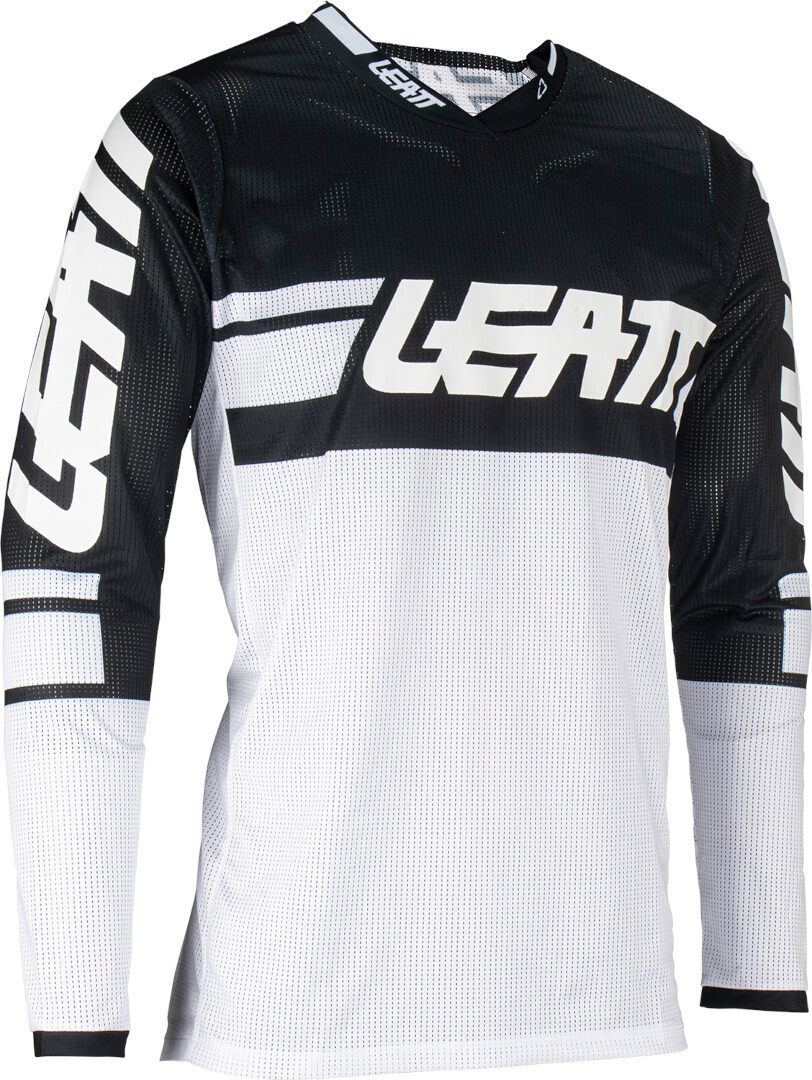 Leatt 4.5 X-Flow 2024 Motokrosový dres bílá/černá M Obrázek 3