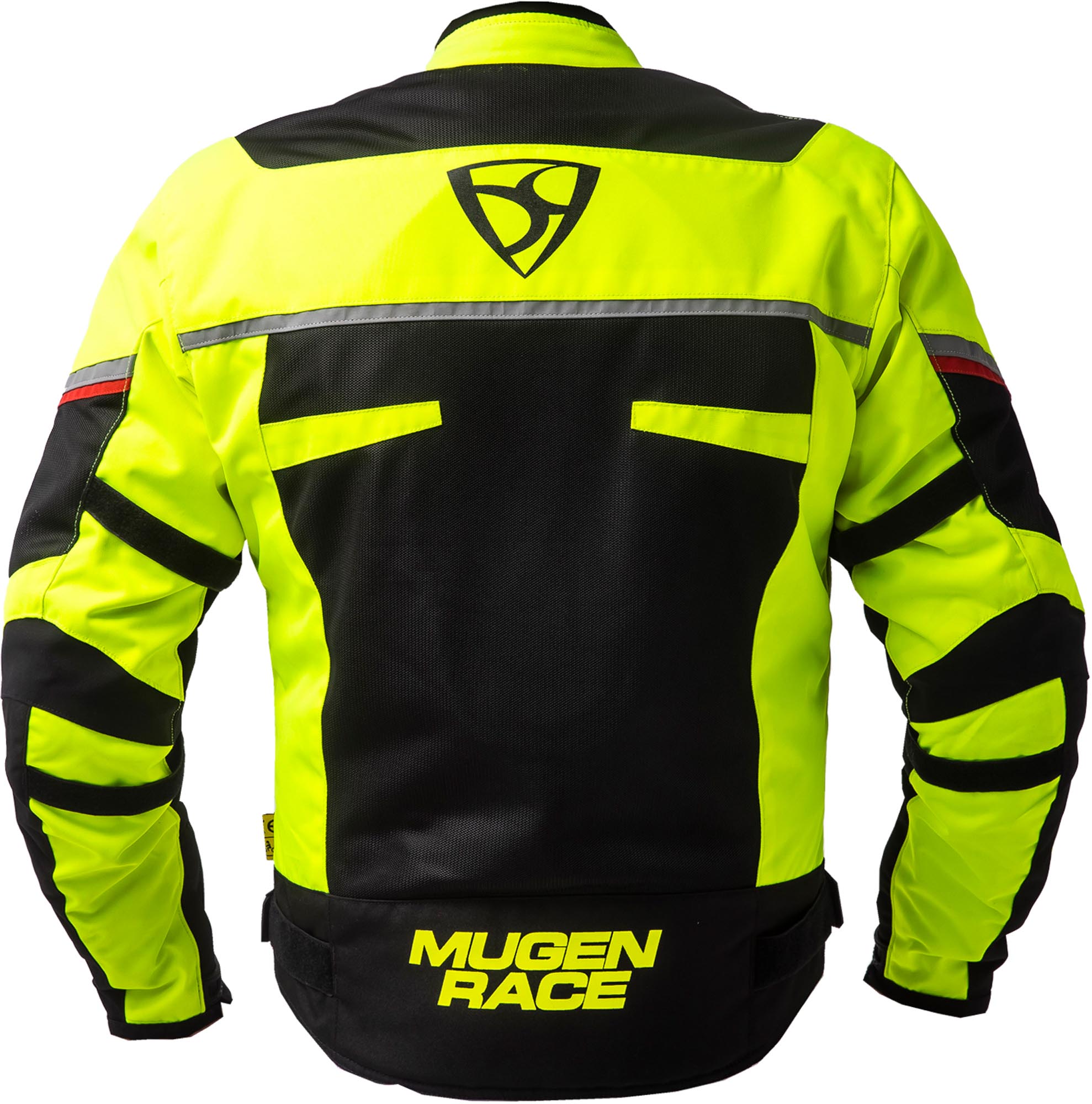 MUGENRACE A-Ttraversare waterproof Motorcycle Textile Jacket black/neon M Figure 3