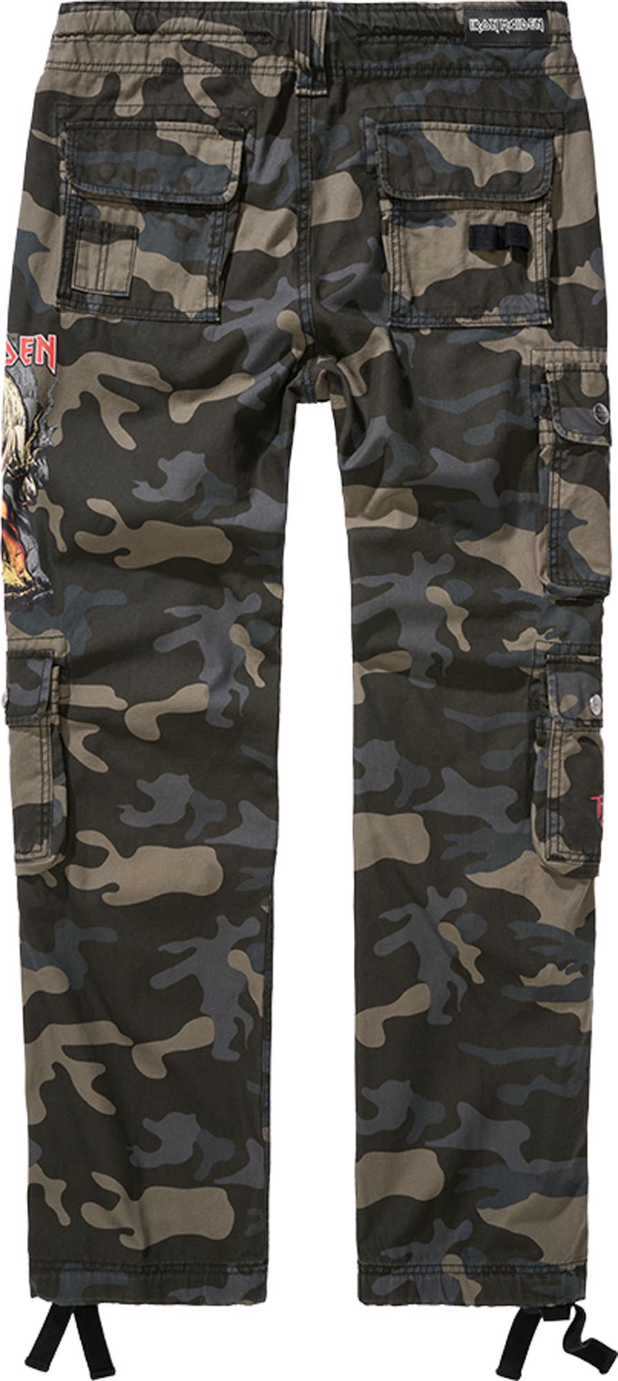 Brandit IRM Pure Slim Kalhoty Temné maskování XL Obrázek 2