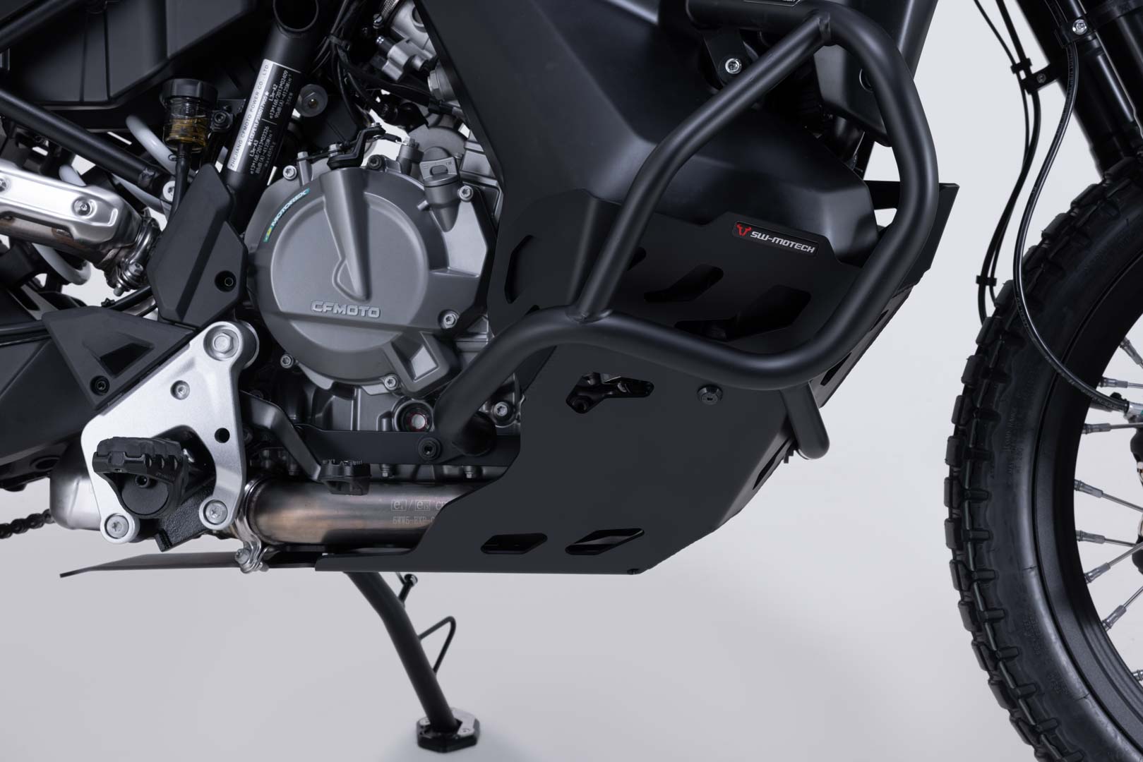 Protecție motorului SW-Motech - Neagră. CFMoto 800MT-X (24-). Figura 5