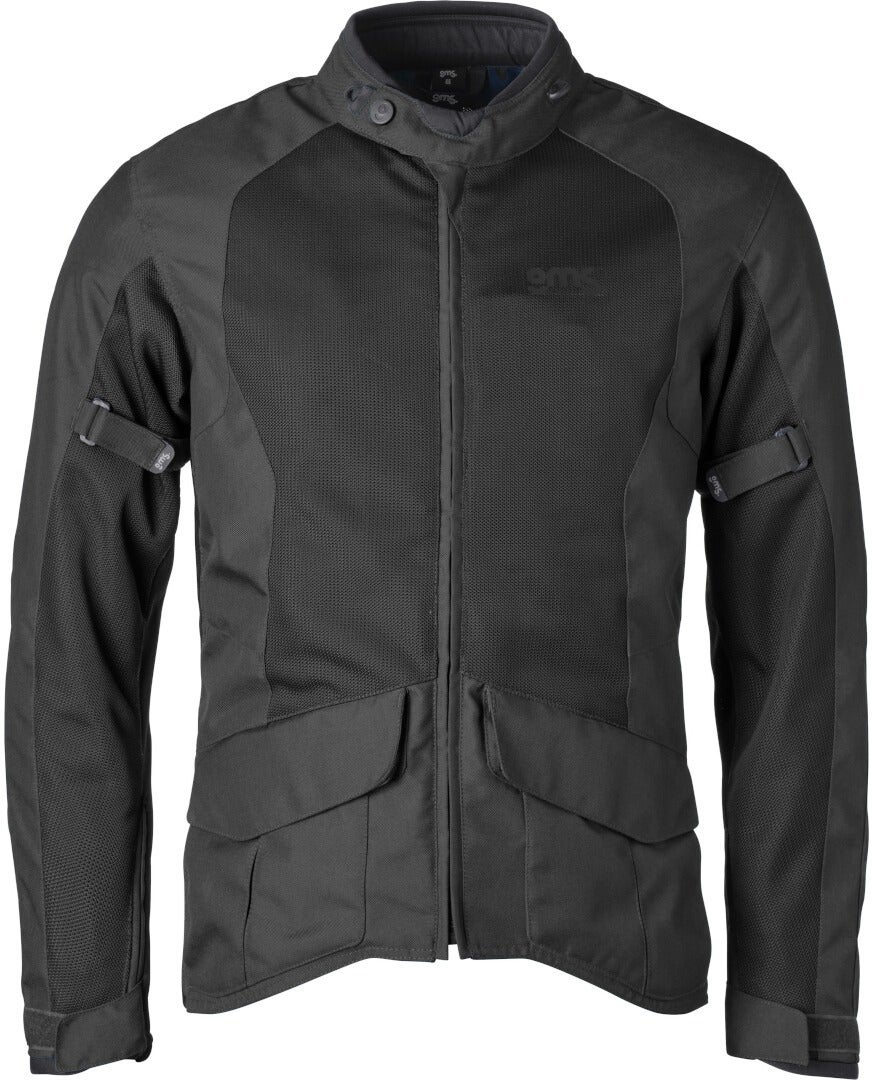 GMS FiftySix.7 Long Motorcycle Textile Jacket black 10XL Figure 1