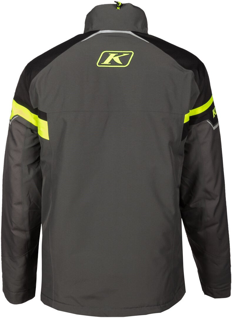 Klim Klimate 2022 Snowmobile Jacket grey/black/yellow 3XL Figure 4