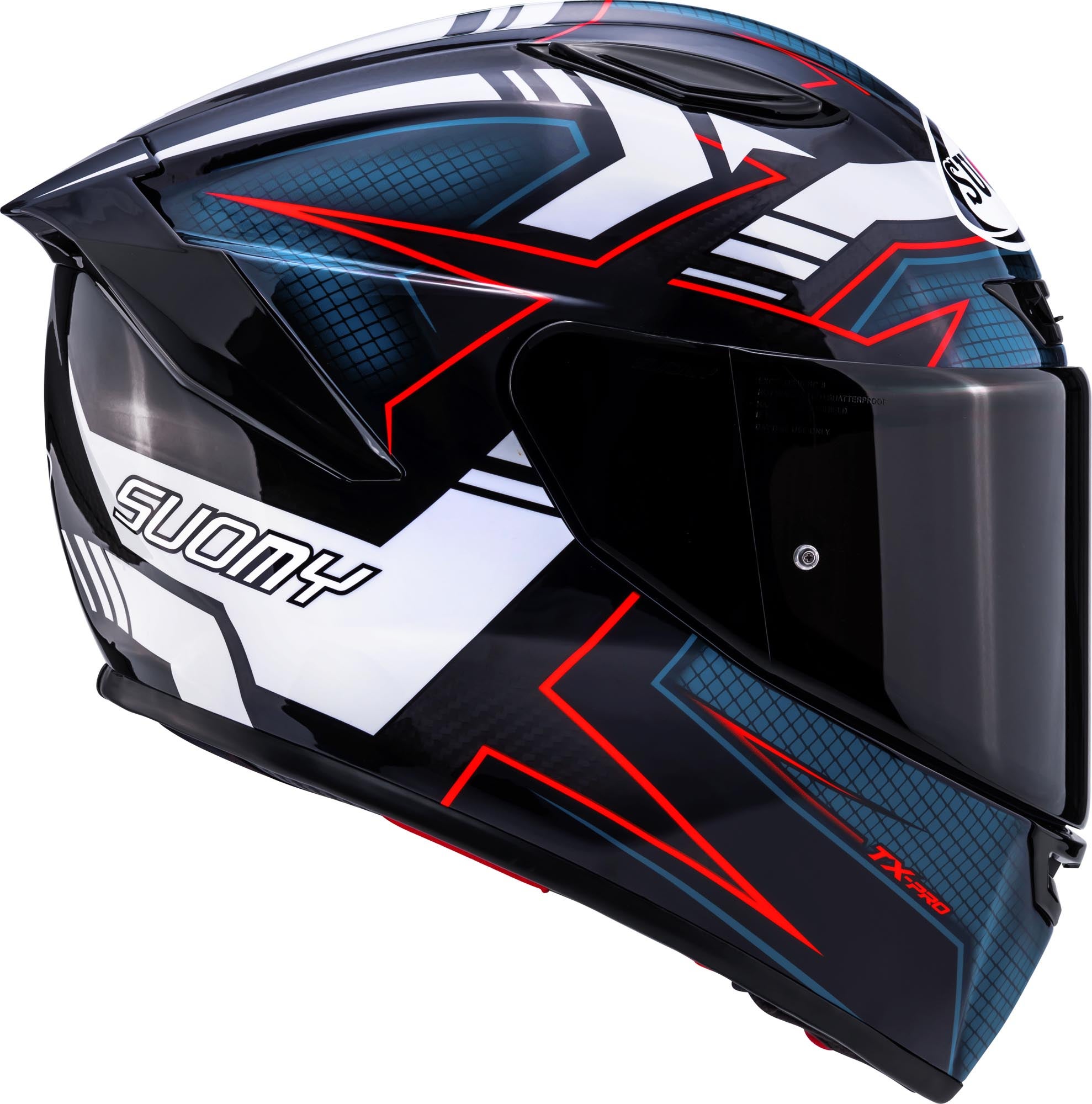 Suomy TX-Pro Flawless Helm dunkelblau/weiß XL (61/62) Abbildung 6